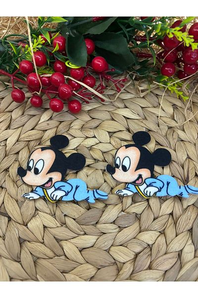 Deniz Party Store Micky Mouse Felt Figure - 2 Pieces Armada