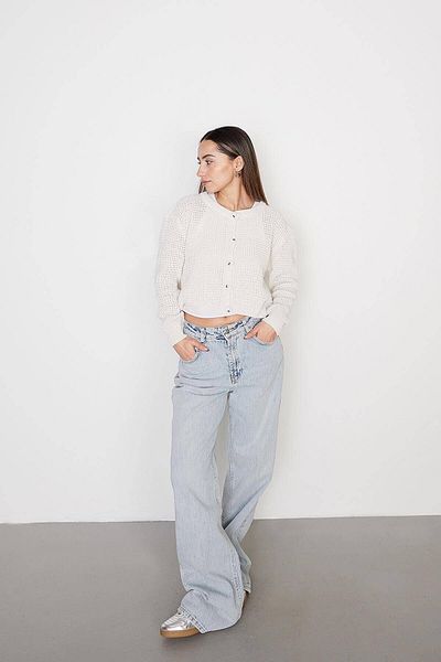 Addax Buttoned Knitwear Cardigan H1612-asn75