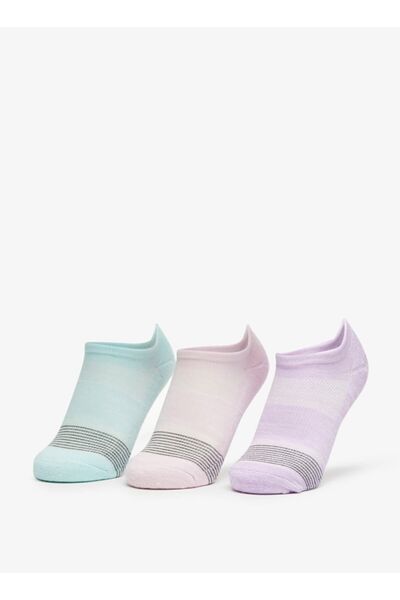 SKECHERS جوارب رياضية غير مرئية للنساء من قماش تيري - S113890-060