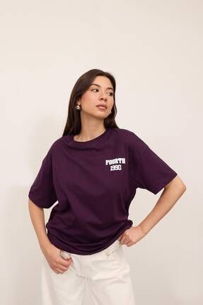Addax Fourth 1990 Bask l K sa Kollu T shirt P10278 k9 Fiyat Yorumlar Trendyol
