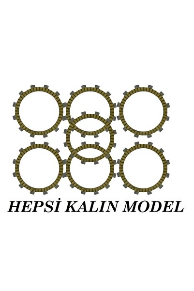 Genel Markalar Cfmoto Nk 250 Uyumlu Debriyaj Balata Seti 7 Li Kevlar Isıya Da...