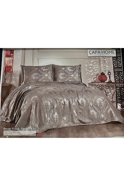 Çapa Home Çapa Home Beste Luxury Satin - Double Bedspread