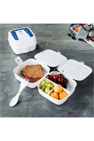UYDEE Illustrated Children's Lunch Box - Lockable School Picnic Breakfast Bag