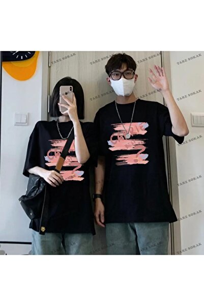 Tarzsokak New Season Tir Harajuku Style Couple Lover Couple Ρούχα - 2 Τεμάχια