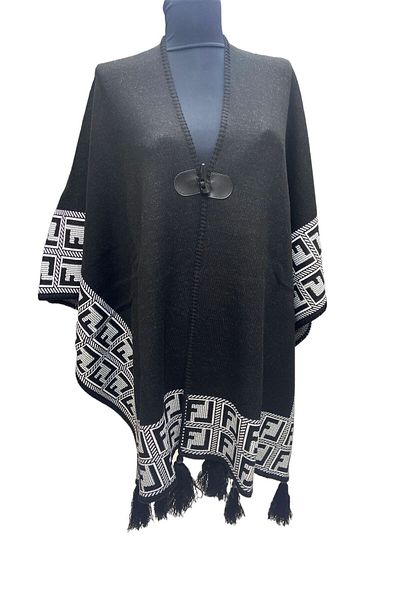 mim eşarp Akmoda - Thick Winter Knitwear Long Poncho