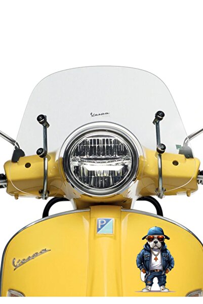 MegaSticker Autocolant Ironic Pitbull - Mașină, Motocicletă, Cască, Laptop, Parbriz 13x8 Cm