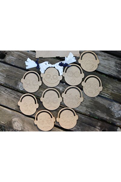 Butik Montessori Children's Educational Play Set - Wooden Box of 10 Is a Gift