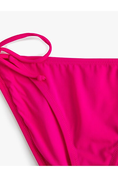 Koton Kt - Brazilian Bikini Bottom Basic with Tie-Up Detail on the Sides