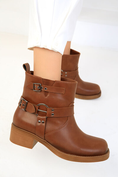 SOHO Taba Kadın Bot & Bootie 19678