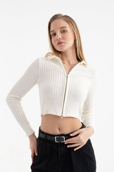 Hiccup Ζακέτα με φερμουάρ Polo Collar