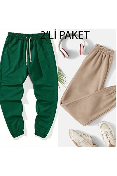 MODAVİBE Pachet de 2 pantaloni de trening