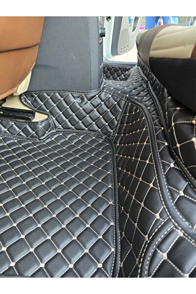 FEYZA OTO Araca Özel Havuzlu Premium Deri Paspas Volvo S60 2011-2018