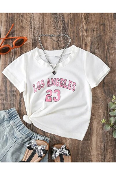 Adrift DECA Devojčica Losangeles 23 B Štampano T T-shirt losnageles23-1