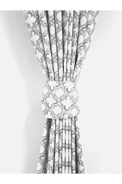 Premier Home Gray Duck Background Curtain - 170X260
