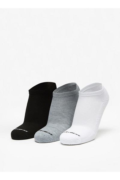 SKECHERS Logo Print Ankle Length Sports Socks - Set of 3