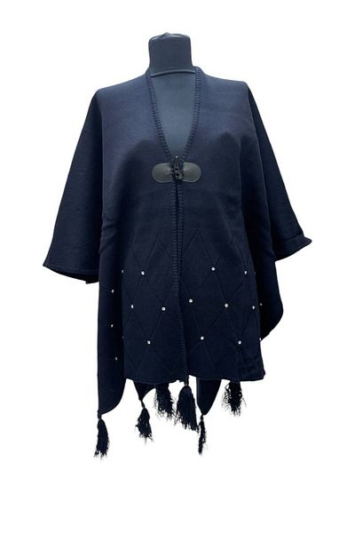 mim eşarp Akmoda - Thick Winter Knitwear Long Poncho