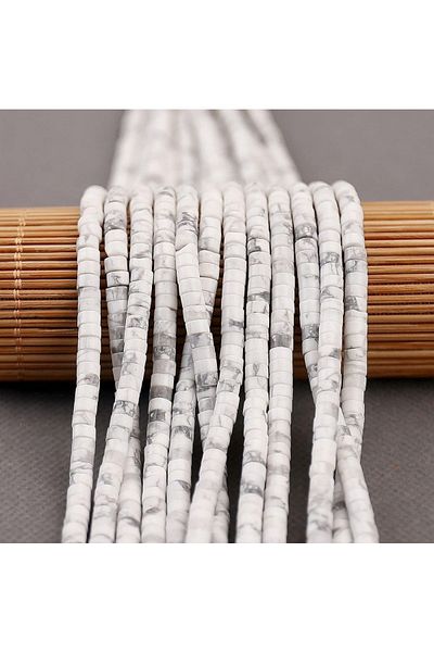 RLX BUJİTERİ White Gold Cut Varicite Washer - 5X3 Mm, 1 String (150 Pieces)
