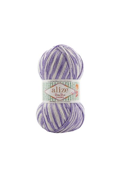 Alize Baby Best Color 8042 - Νέο Προϊόν 100gr 240m %10 Μπαμπού %90 Αντιπιλήστικο Ακρυλικό