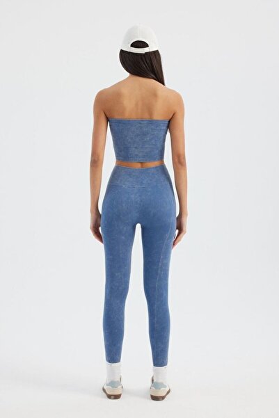 Hiccup Страплз Фітіль Кроп Топ - Кислотне прання