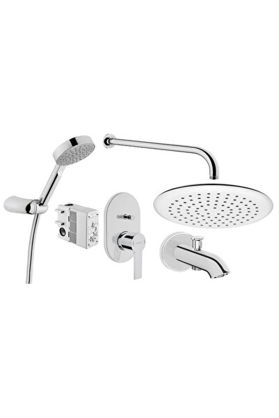 Artema VitrA Artema Fold S Ankastre Banyo Bataryası 6 lı Set N42253 Çıkış Uçlu