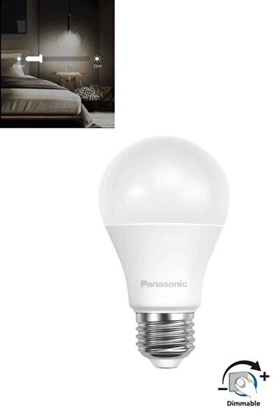 PANASONIC 10,5W (75W) Dim Led Ampul 4000K- Günışığı Işığı Kısalabilen Lamba