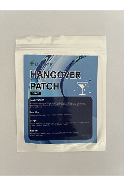 Furuize Hangover Patch, Ertesi Gün Bantı, Akşamdan Kalma Destek,