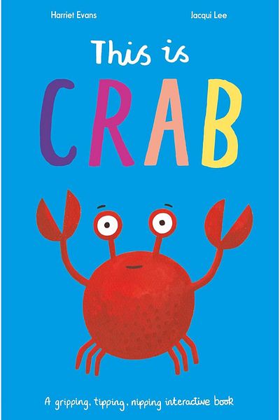 LITTLE TIGER Crab Interactive Book - Gripping, Tipping, Nipping