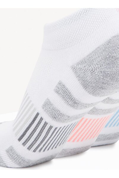 SKECHERS Women's Extended Terry Crew Length Sports Socks - S114344-101