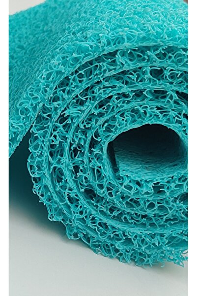 HOBBYHANE Kıvırcık Paspas Kaymaz Taban Halı Yolluk Kapı Önü Paspası 14 mm kal...