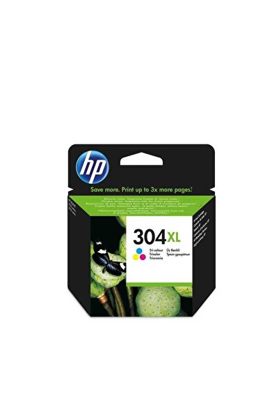 HP 304XL-N9K07AE Renkli Orijinal Kartuş Yüksek Kapasiteli