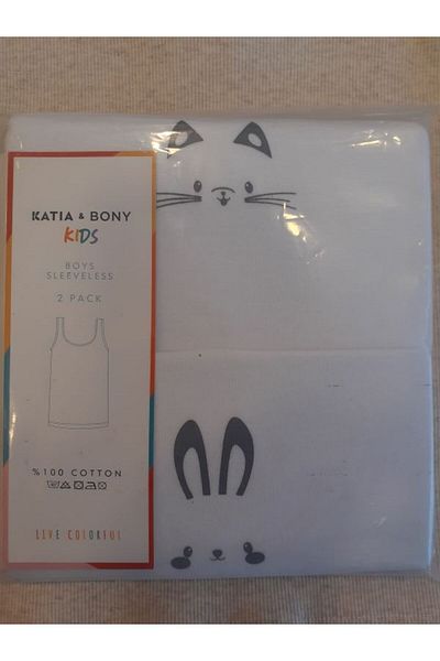 Katia&Bony ملابس رياضية للفتيات من KATIA&BONY بنمط حيوانات وأشرطة سميكة