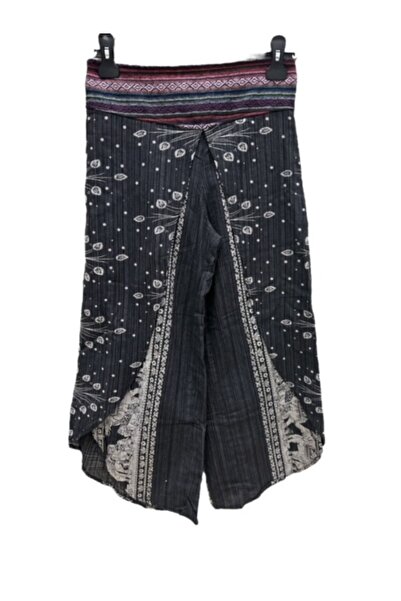 PHUTİ COLLECTION Thailand Authentic Cotton Trousers with Flap