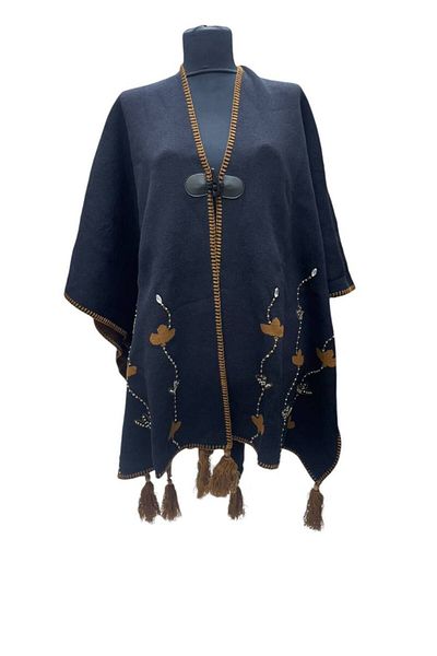 mim eşarp Akmoda - Thick Winter Knitwear Long Poncho