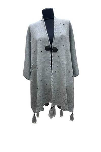 mim eşarp Akmoda - Thick Winter Knitwear Long Poncho