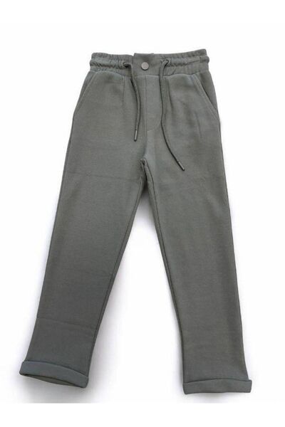 Zekids Boy's Comfortable Fit Elastic Waist Trousers