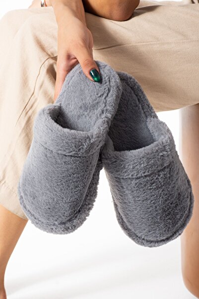 star shoes Жіночі пухнасті безшумні домашні капці для гостей
