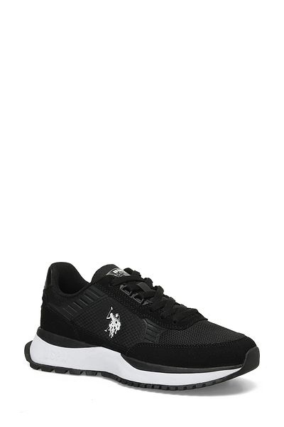 U.S. Polo Assn. MARCUS 4PR Μαύρο ανδρικό αθλητικό παπούτσια