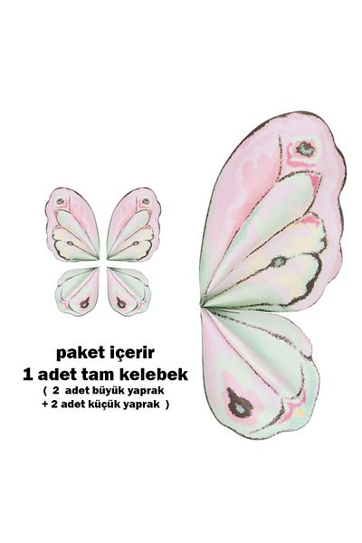 ELA 2024 Trend Green Pink Korean Butterfly Flower Packaging