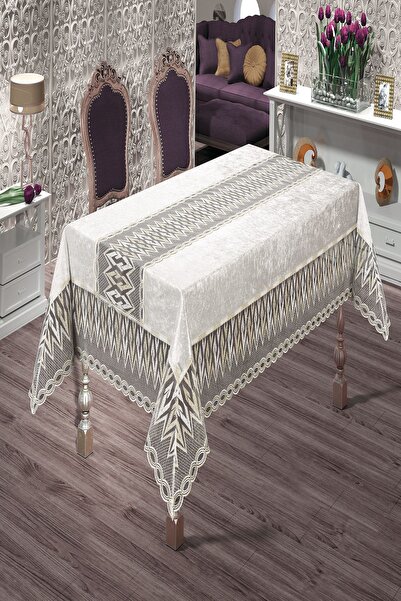 eco concept 160x220 CM Luksuzni Čipka komad Stolnjak - 1 KOMAD