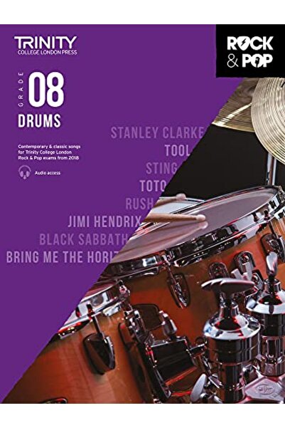 Faber Music Ltd. Trinity College London Rock & Pop 2018 Drums Grade 8
