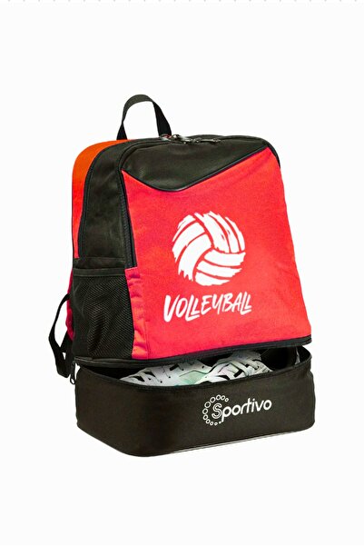 Sportivo Voleybol Sırt Çantası Ayakkabı Bölmeli Spor Çantası