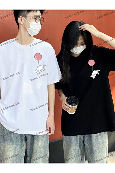 Tarzsokak New Season Tir Harajuku Style Couple Lover Couple Ρούχα - 2 Τεμάχια