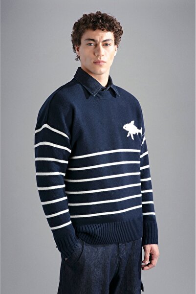 PAUL&SHARK MEN'S KNITTED ROUNDNECK C.WWOOL