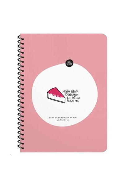 KESKİN COLOR Sharp Color Feeling Things A4 Spiraled Striped 80p.notebook - What Am I The World's Sweetest Elephant?