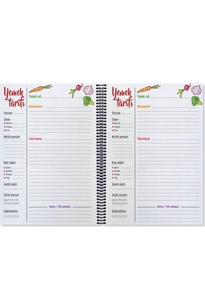 DEFFTER Food Recipe Book / Chopping Board