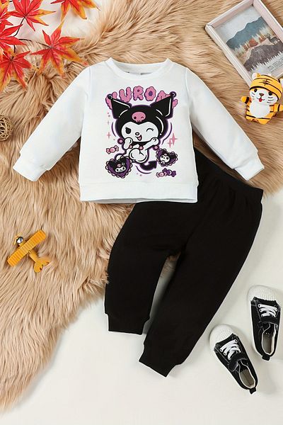 ADABEBEK Kuromi Printed Premium Trend Baby Set - 22157