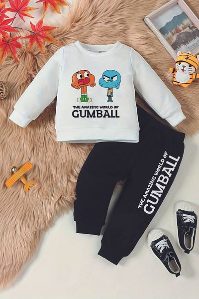 ADABEBEK Gumball Patterned New Season Baby Adventures Set - 11053