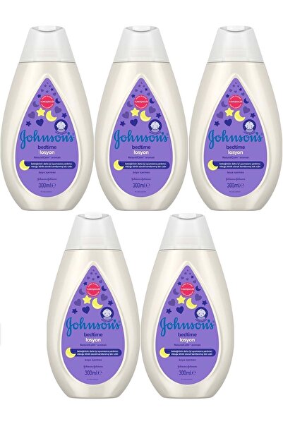 Johnson´s Baby Johnsons Baby Bedtime Bebek Losyon 300ML (5 Li Set)