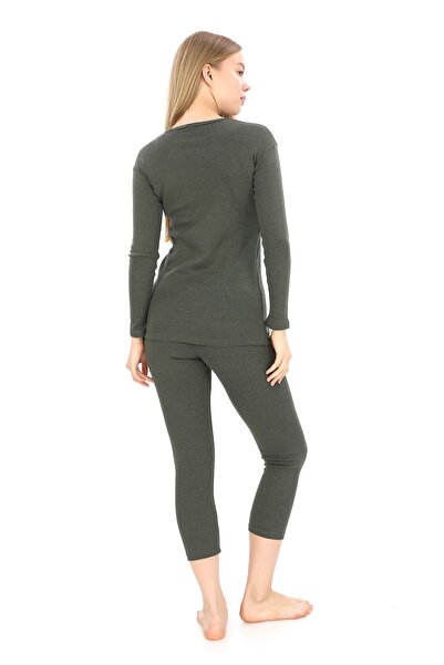 Sh Mağazacılık Unisex Χειμερινά Θερμικά Εσώρουχα - Ζεστό Βαμβακερό, Μη Καύσιμο Θερμικό Σετ και Εσώρουχο Εσώρουχο