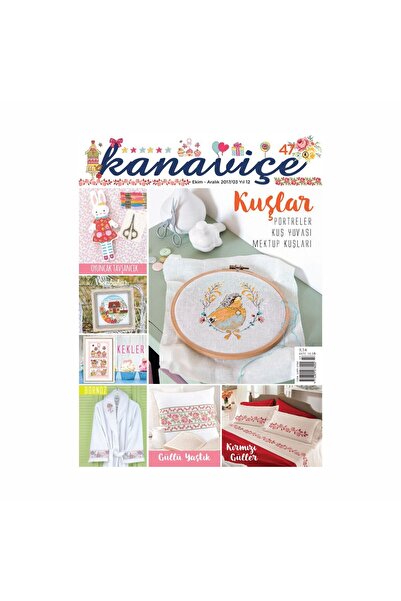 kanaviçe Nakış Elişi Hobi Dergisi Sayı 47